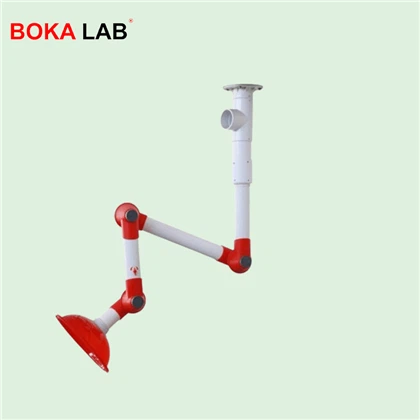 Breichiau echdynnu mygdarth labordy